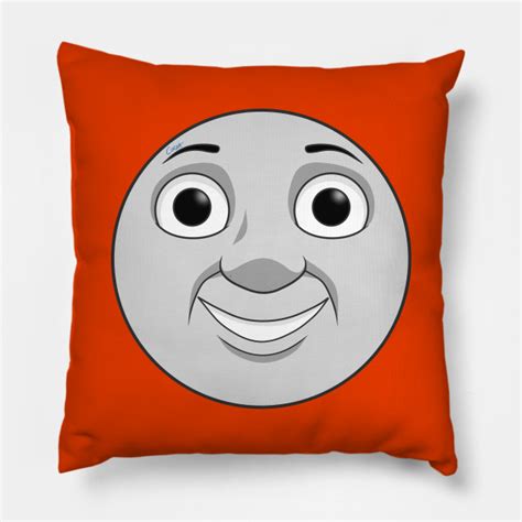 Rheneas Happy Face Thomas And Friends Pillow Teepublic