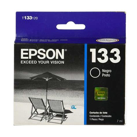 Tinta Epson T133120 AL Negro TX420W Original G Limagars Peru