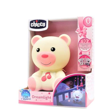 Chicco Lámpara Dulces Sueños Rosa 0m First Dreams Dreamlight Juguete