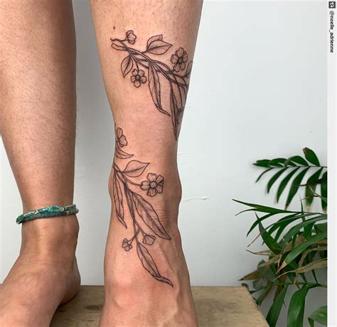 Top Leg Wrap Around Vine Tattoos Latest In Cdgdbentre