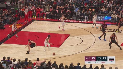 Last Second Field Goal Cavaliers Raptors NBA Official