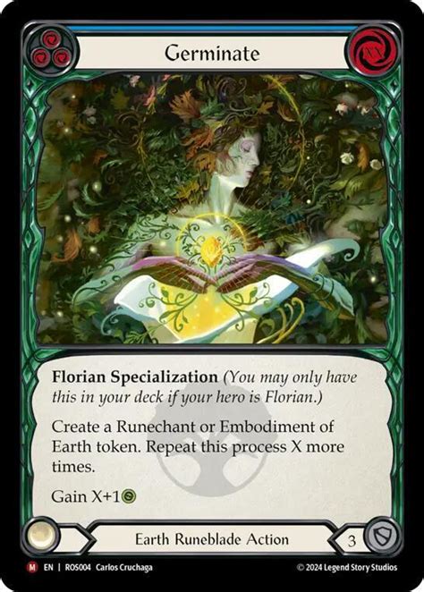 Germinate Rosetta Flesh And Blood TCG