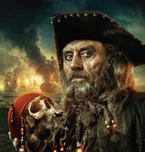 Disney Noticias Mexico Barbanegra En Nuevo Poster De Piratas Del Caribe