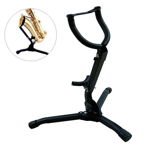 Soporte Plegable Port Til Para Saxof N Tr Pode De Metal Alto Tenor