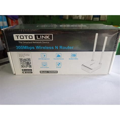 Jual Totolink Router Mbps Port Lan N Re V Shopee Indonesia