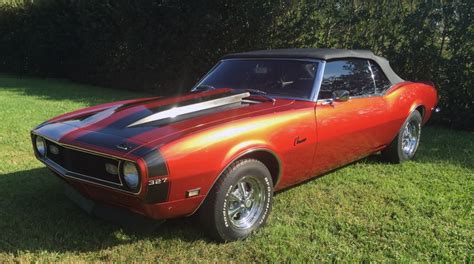 1968 Chevrolet Camaro Convertible for Sale at Auction - Mecum Auctions