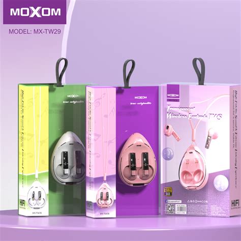 Moxom MX TW29 Wireless Headphone TWS Transparent Shopee Malaysia