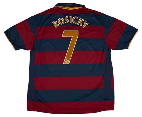 2007 08 Arsenal Third Shirt Rosicky 7 Excellent 910 Xxl