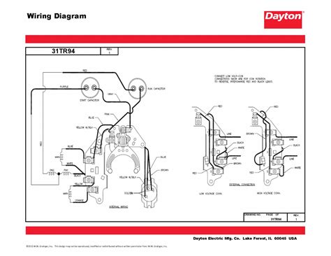 Dayton Split Phase Motor Wiring