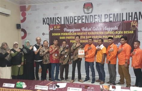 Pna Resmi Daftarkan Bacaleg Ke Kip Aceh Besar Aceh Inspirasi