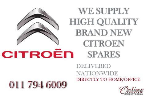 Citroen Spares / Parts - WE DELIVER NATIONWIDE | Parts / Accessories ...