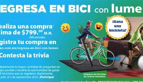 Promoci N Lumen Bicicletas Regreso A Clases Gana De Bicis