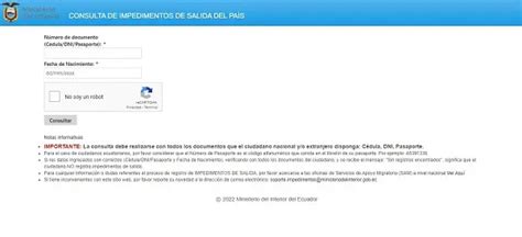 Consultar Impedimento De Salida Del Pa S Elyex