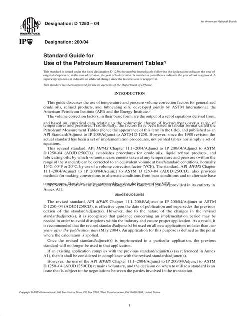 Dokumen Tips Astm D1250 04 Standard Guide For Use Of The Petroleum