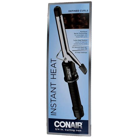 Conair Instant Heat Curling Iron 1 14 Black Fwresh Inc