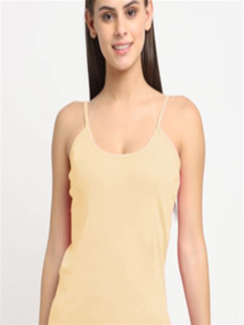 Buy Friskers Non Padded Cotton Long Camisole Camisoles For Women 22537728 Myntra