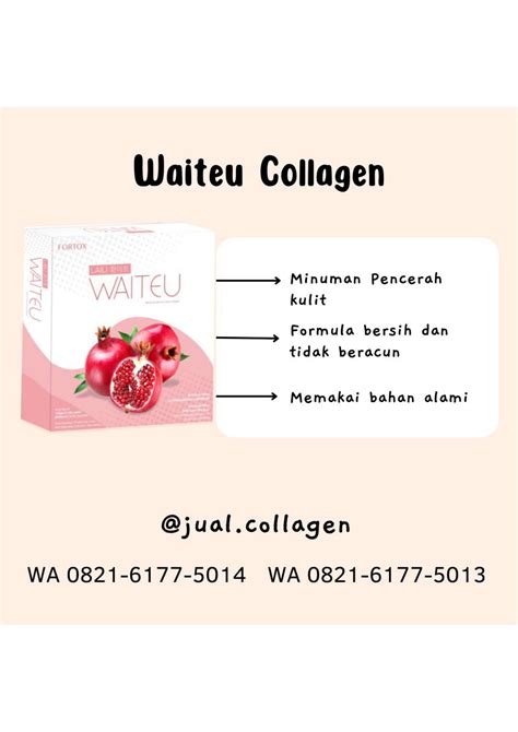 Terjamin Wa Jual Collagen Pemutih Badan Di Gorontalo