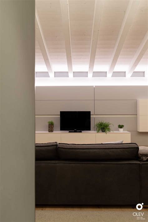 Illuminazione Mansarda Led Contemporary Living Style With The On