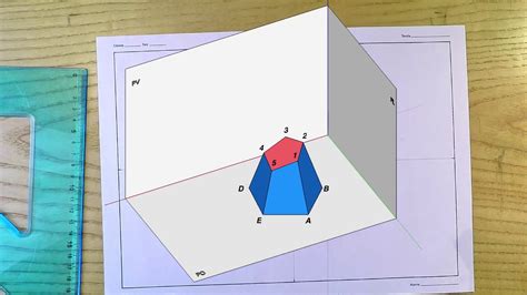 Lezione T Proiezione Ortogonale Di Piramide A Base Pentagonale Con