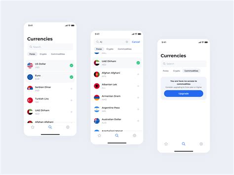 Currency conversion app by mauash on Dribbble