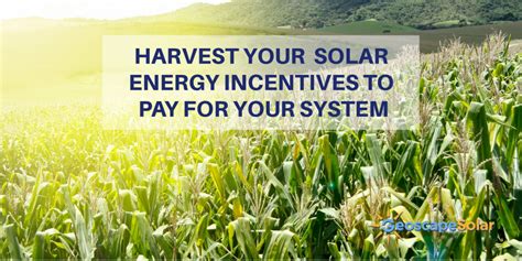 Harvesting Incentives With Commercial Solar Energy For Farms And Agriculture Geoscape Solar