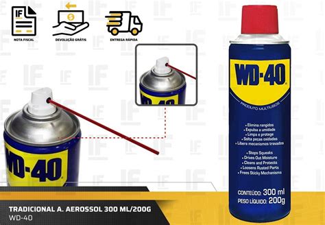 Oleo Lubrificante Wd 40 Desengripante Multiuso Ismafer Ferramentas