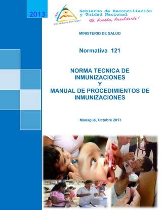 Normativa Inmunizaciones MINSA Nicaragua PDF