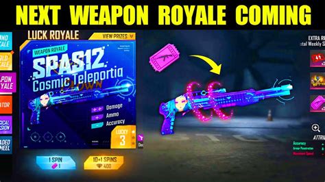 Next Weapon Royale Free Fire 100 Confirm Free Fire Next Weapon