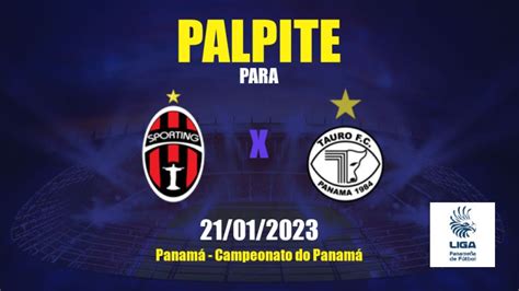 Palpite Sporting San Miguelito X Tauro 20052023 Campeonato Do Panamá Apwin