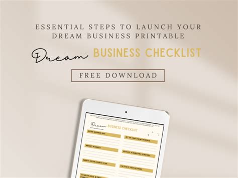 10 Essential Steps To Launching Your Dream Business