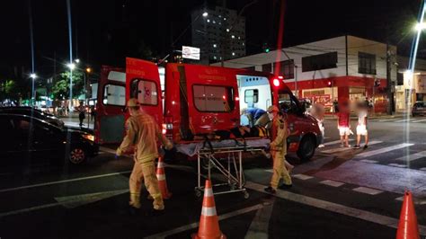 Ciclista Fica Ferido Em Acidente De Tr Nsito Na Ciclovia Da Avenida