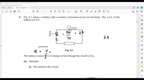 Electric Circuits Questions Cambridge Igcse O Level Physics 0625 0972 5054 Lesson 64 Part A