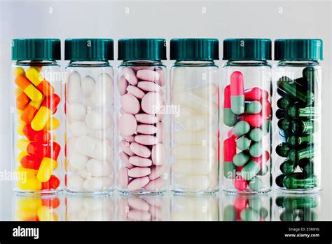 Pills And Capsules Stock Photo Alamy