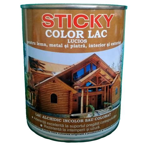 Dedeman Lac Pentru Lemn Sticky Stejar Interior Exterior 075 L