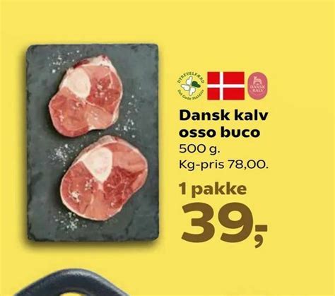 Dansk Kalv Osso Buco Tilbud Hos SuperBrugsen