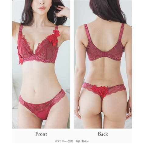 fran de lingerie tバック タンガ ショーツ 単品 下着 女性 レース かわいい セクシー フランデランジェリー gs122 グレースソワン ヴェリス fran de