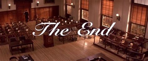 The End Of The Film — A Few Good Men Rob Reiner Usa 1992