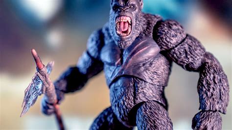 Godzilla Vs Kong Kong Action Figure Revealed By Hiya Toys Youtube