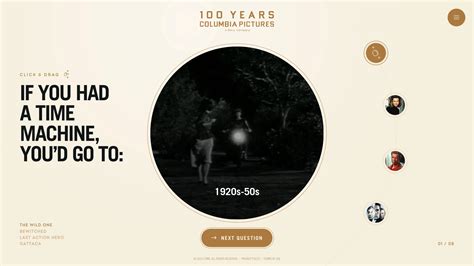 100 Years Of Columbia Pictures Website Examples For Your Inspiration