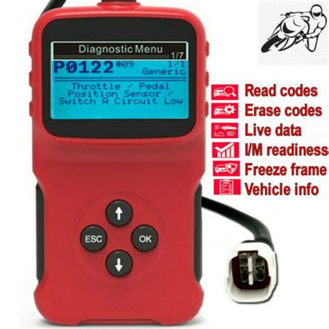 Yamaha Fi Obd Fault Code Scanner Diagnostic Tool Tmax