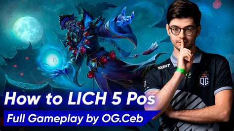 Ceb Lich Hard Support 5 Pos Dota 2 735d Pro Gameplay Youtube