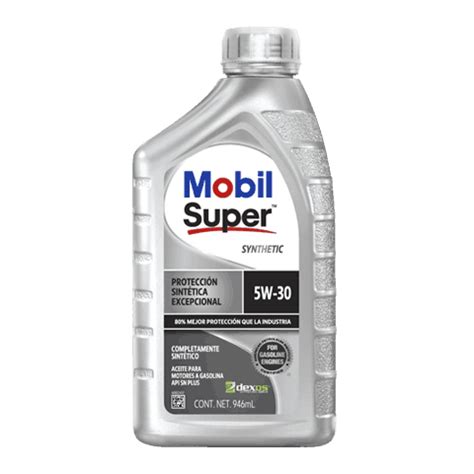 Mobil Super Synthetic Motor Oil 5W 30 Qt 42 OFF