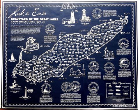 1999 Lake Erie Graveyard Of The Great Lakes Major Wrecks Since 160