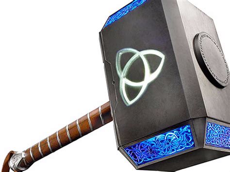 Thor Love And Thunder Mjolnir Electronic Hammer Prop Replica