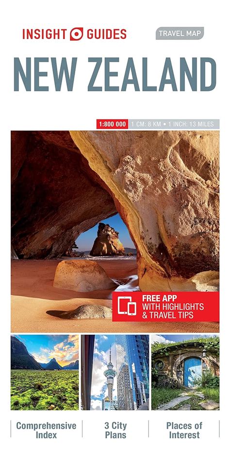 Buy Insight Guides Travel Map New Zealand Insight Maps Insight