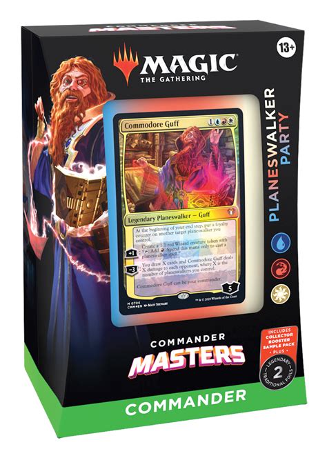 Commander Masters Commander Deck Planeswalker Party Remetebarlang