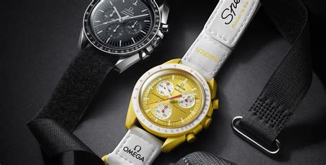 Omega X Swatch Moonswatch Montre Collaboration Swatch Et Omega