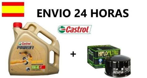 Aceite Moto Castrol W Litros Power Filtro Ktm Duke