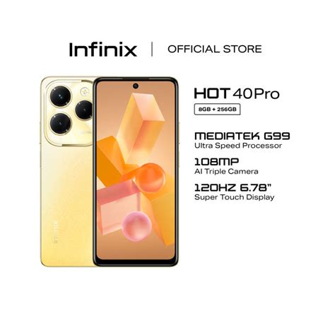 Infinix Hot Pro Smartphone Gb Up Gb Mediatek G Mp Ai