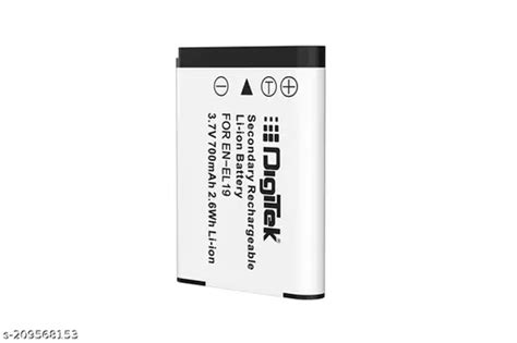 DIGITEK EN EL19 700 MAh ENEL 19 Rechargeable Lithium Ion Battery For